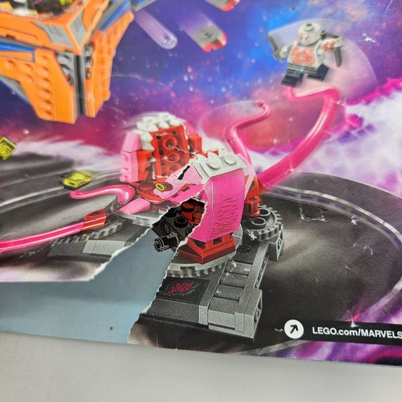 Lego Guardians Of Galaxy 2 76081 1 & 2 Manual Instruction Book ONLY No Brick Fig - Picture 5 of 5